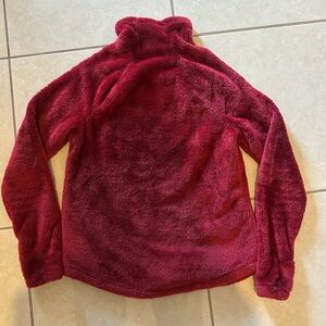 Excellent condition Joy Lab Fuzzy Mockneck Sweatshirt - Cranberry/Red - S